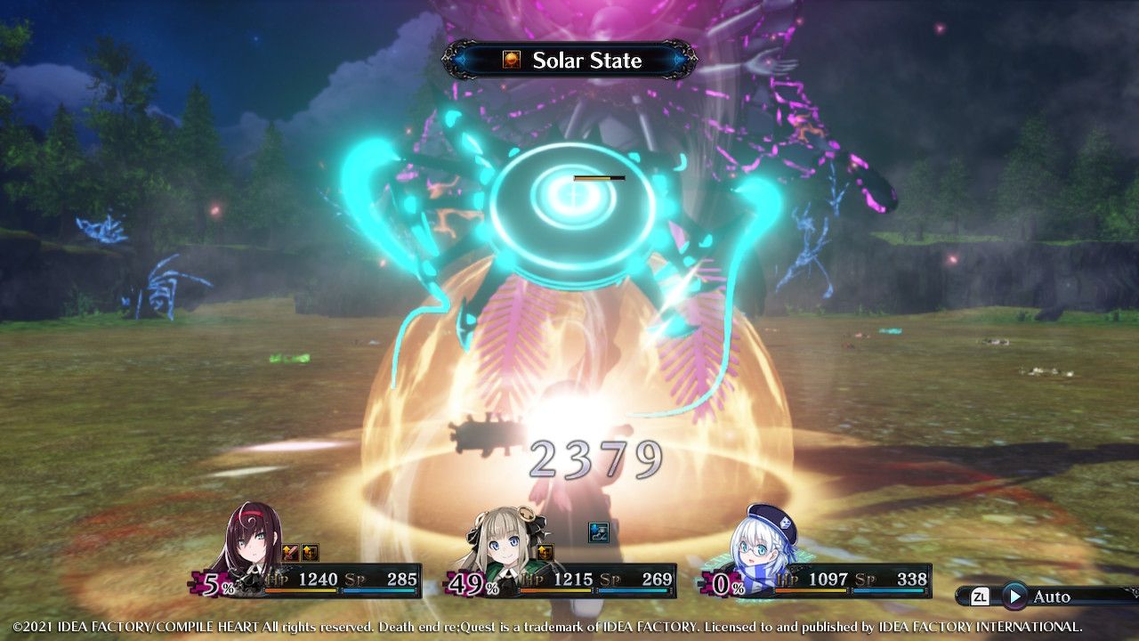 Death End Re;Quest 2 Succubus Solar State