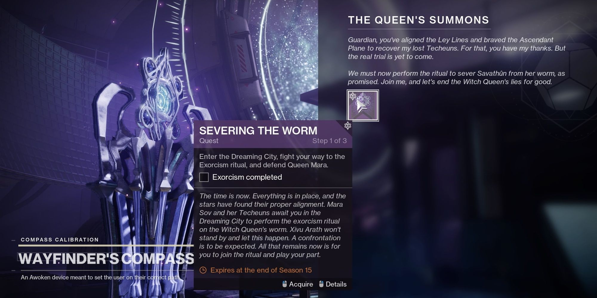 Destiny 2 Severing The Worm Quest Guide