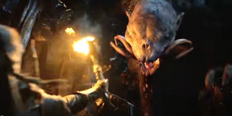 The Lord Of The Rings The Rings Of Power Super Bowl Trailer Might Show Sauron And The Blue Wizards
