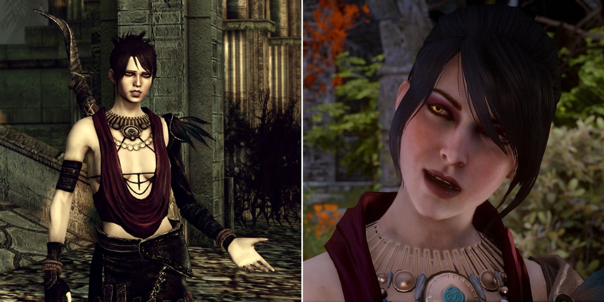 Dragon Age - Morrigan in Dragon Age Origins - Morrigan in Dragon Age Inquisition