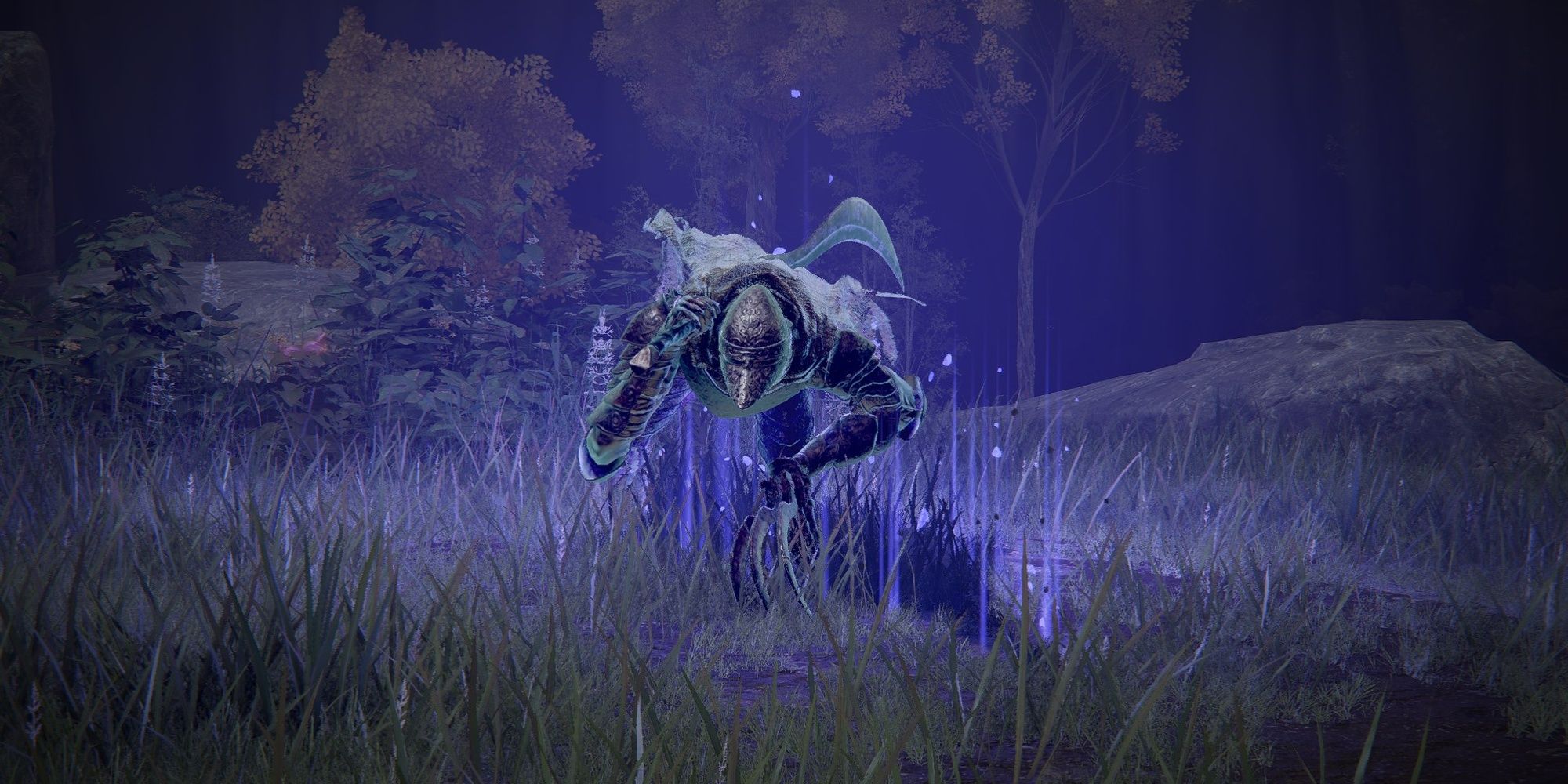 Elden Ring screenshot of the Bloodhound Knight Boss