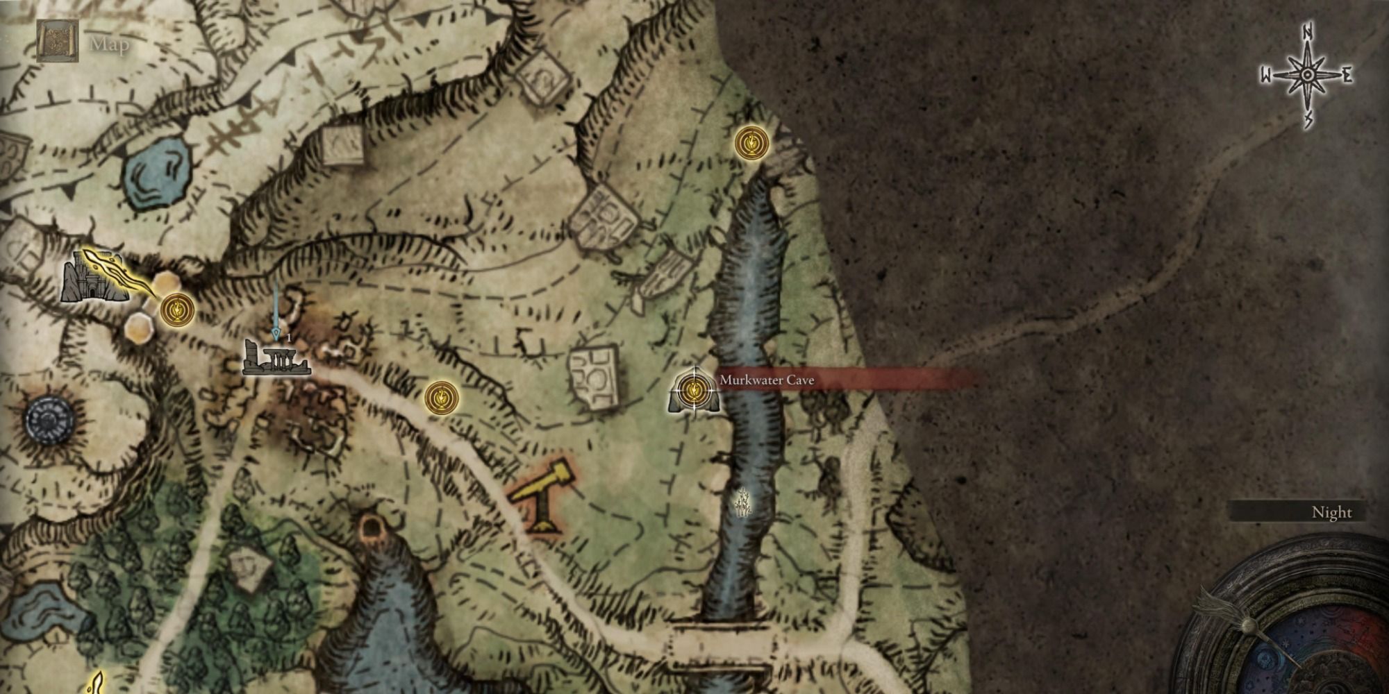 Elden-Ring-Murkwater-Cave-Map-1