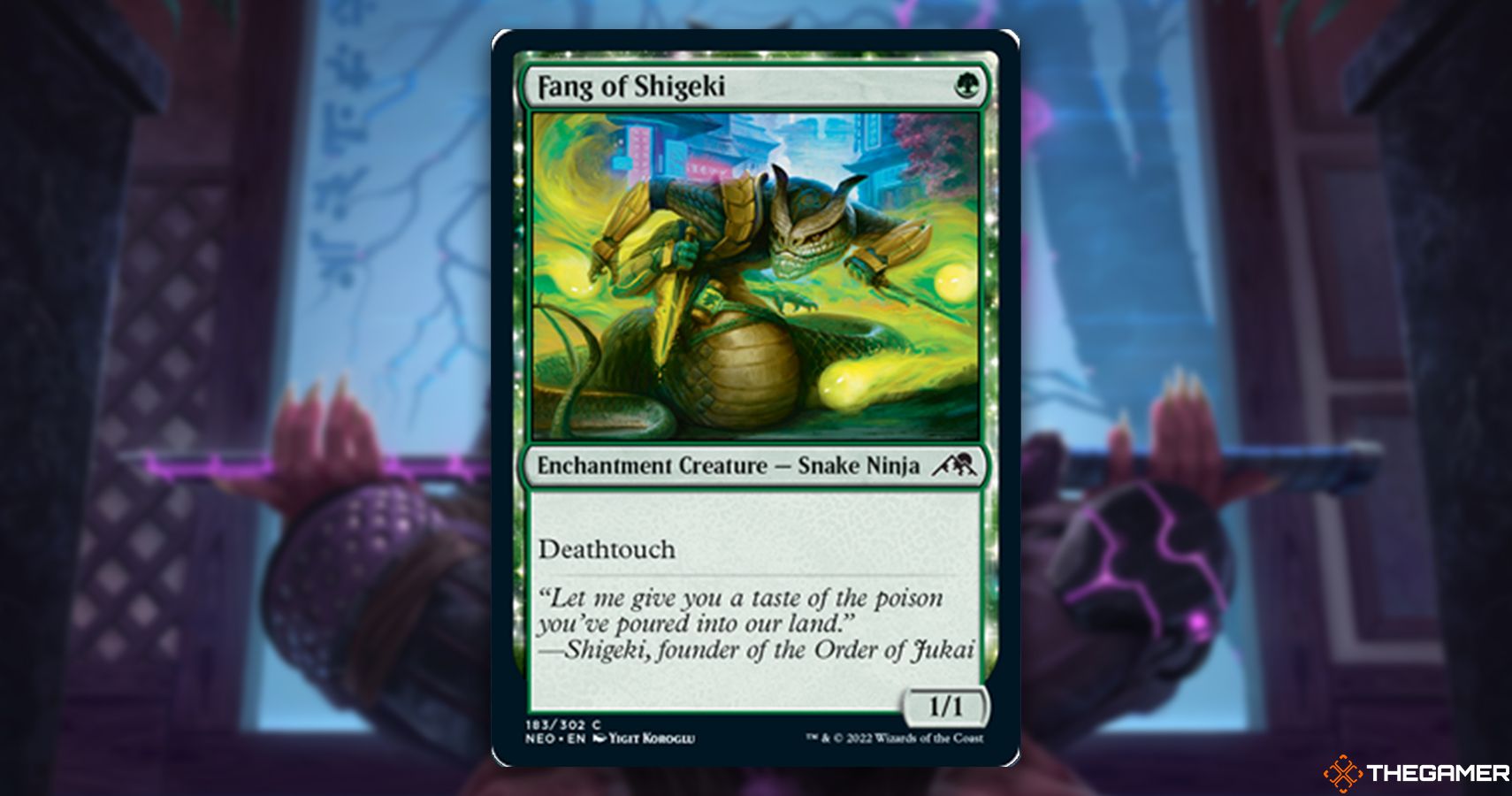 Shigeki Magic The Gathering's Kamigawa: Neon Dynasty Previews - Day Six Roundup