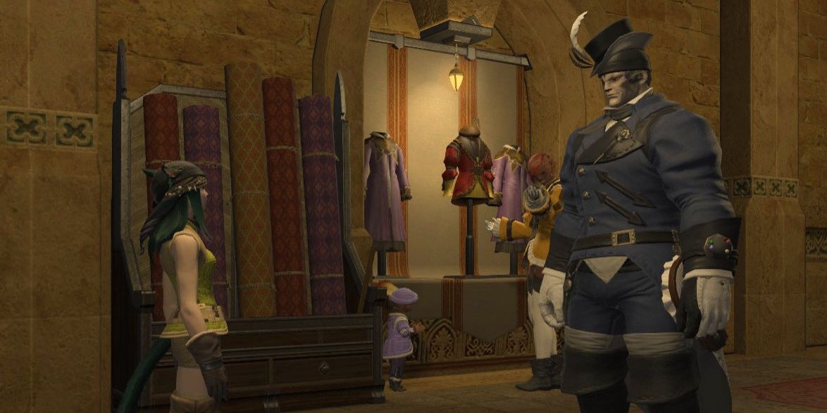 Final Fantasy 14 Screenshot of Redolent Rose in the Weaver's Guild