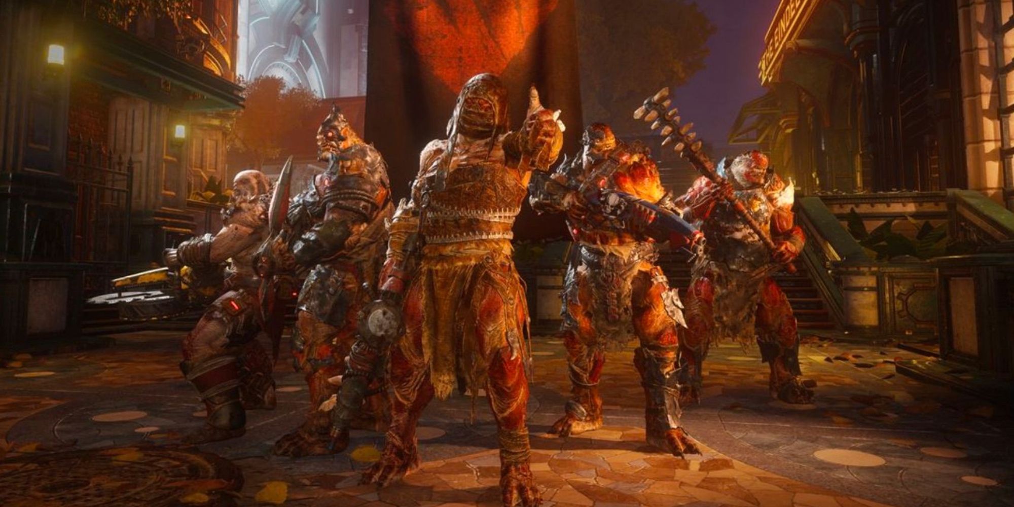 Gears 5 Multiplayer Screenshot Of The Swarm Team