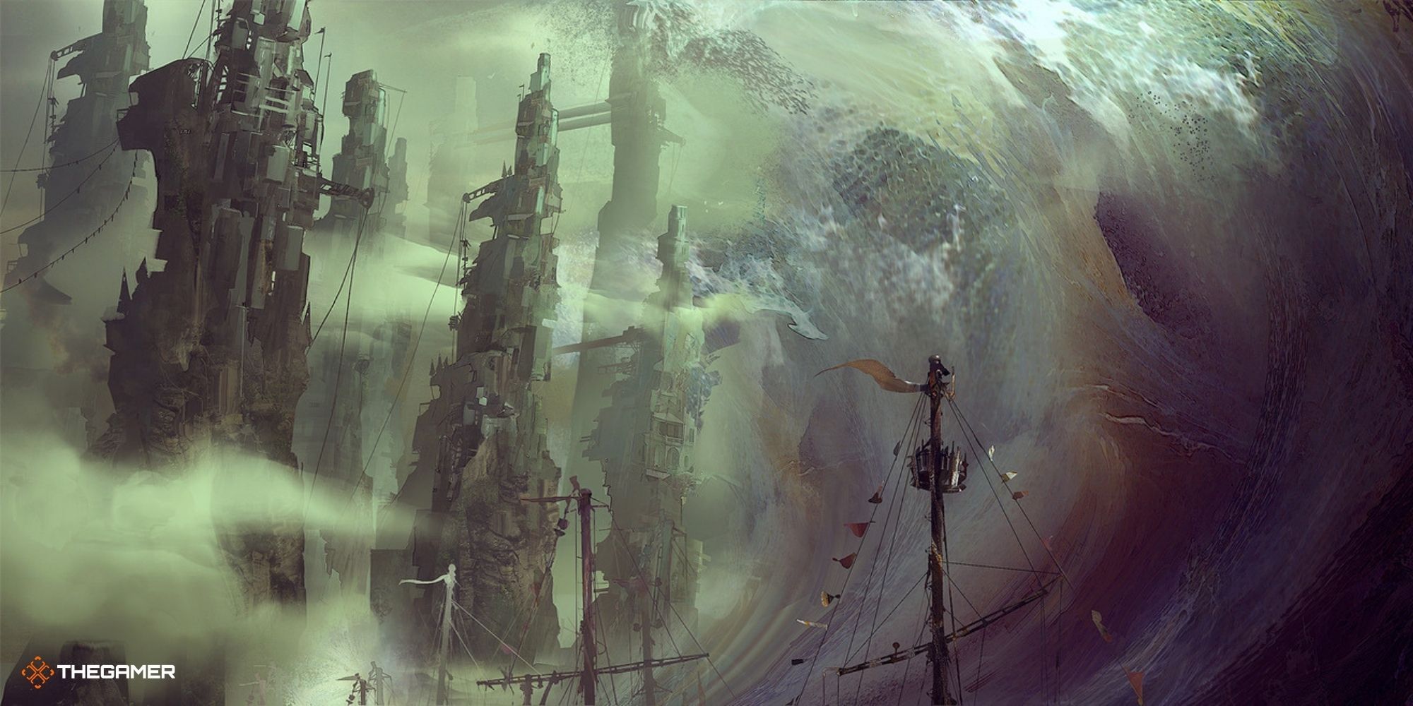 Guild Wars 2 - Concept art of the rising of orr