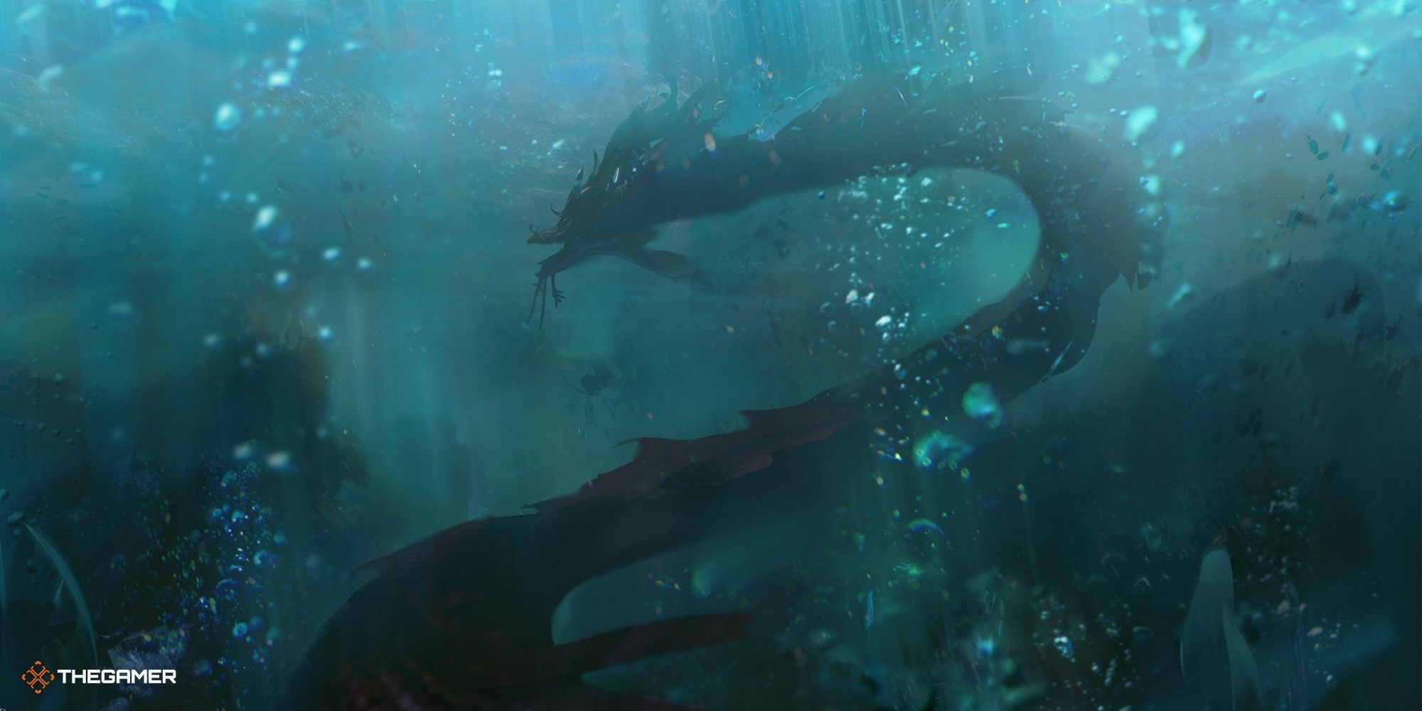 Guild Wars 2 - Dragon Underwater
