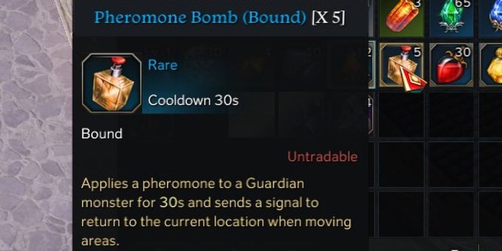 Lost Ark Pheromone Bomb Battle Item