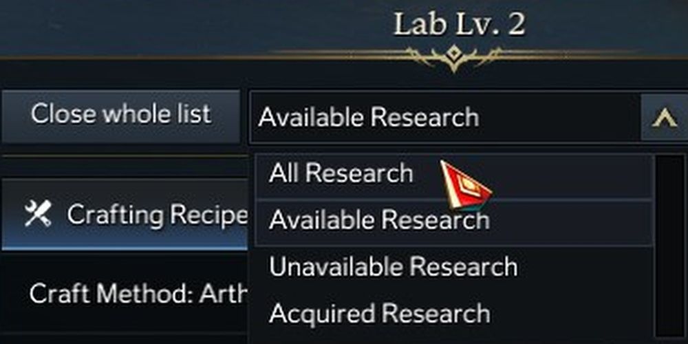 Lost Ark Stonghold View Research Tip