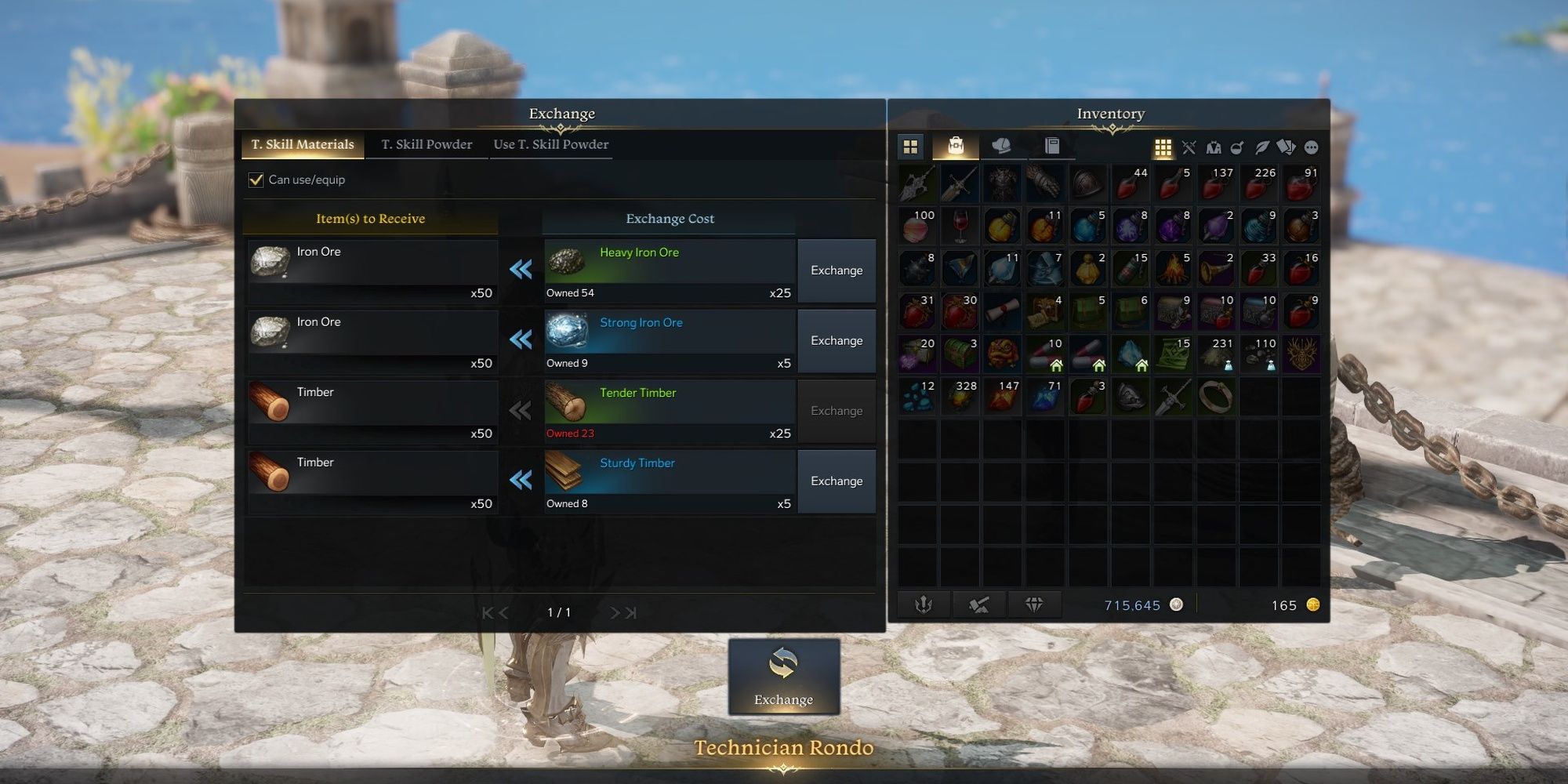 Lost Ark Stronghold Material Exchange