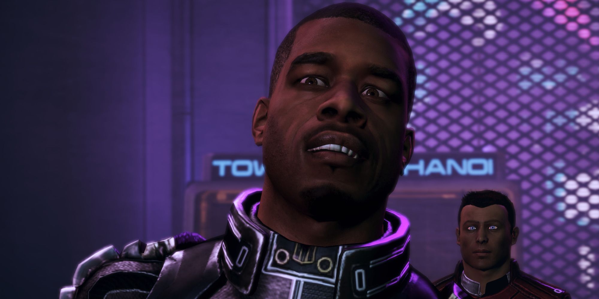 Mass Effect 3 Jacob Taylor with smug face in Citadel DLC