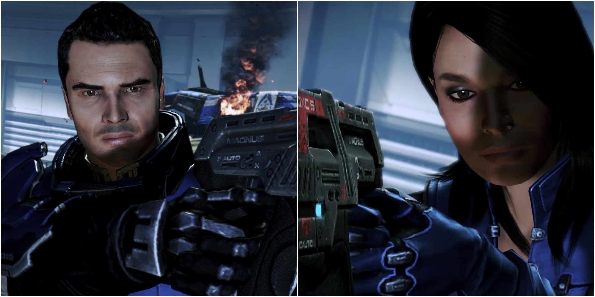 Mass Effect 3 Kaidan Ashley Virmire Survivor Standoff with Council