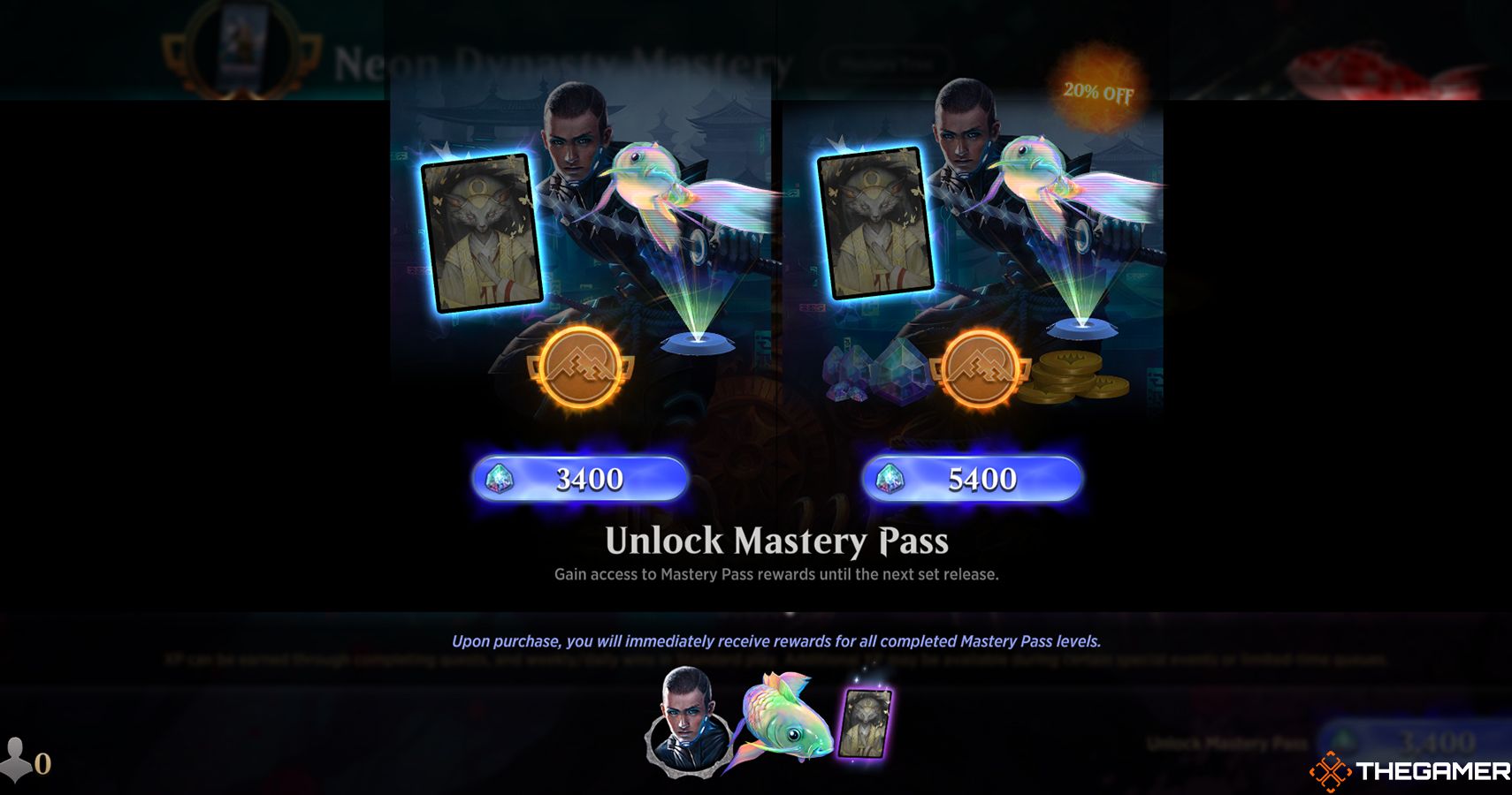 Mastery Pass Unlock
