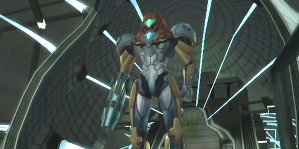 Metroid Prime 3: Samus in her PED Suit