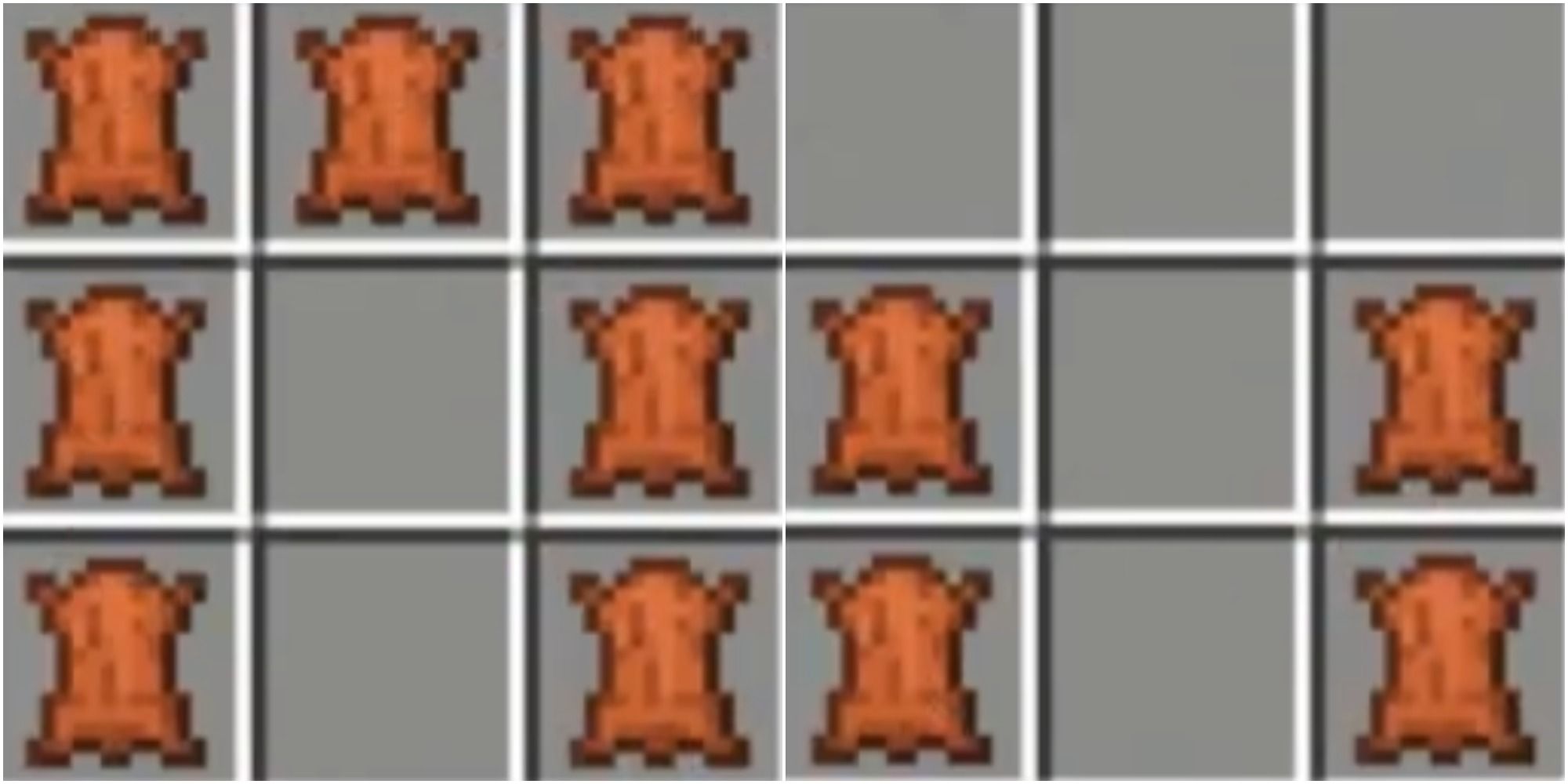 Minecraft Leather Pants And Boots Crafting Recipes