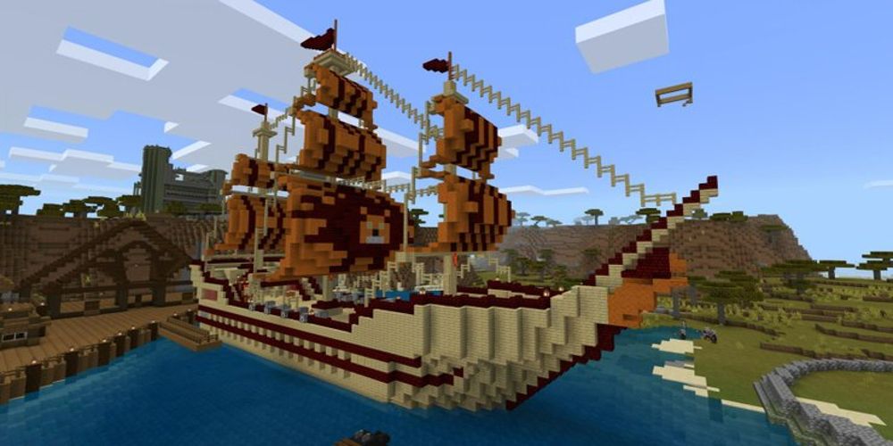 The Piratecraft server in Minecraft