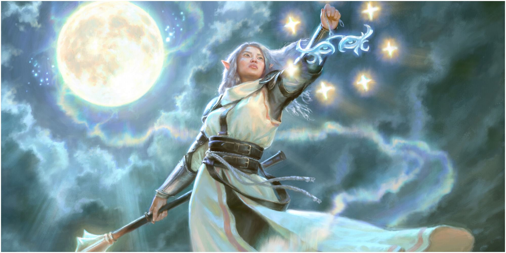 Moon-Blessed Cleric от Марты Наэль для MTG