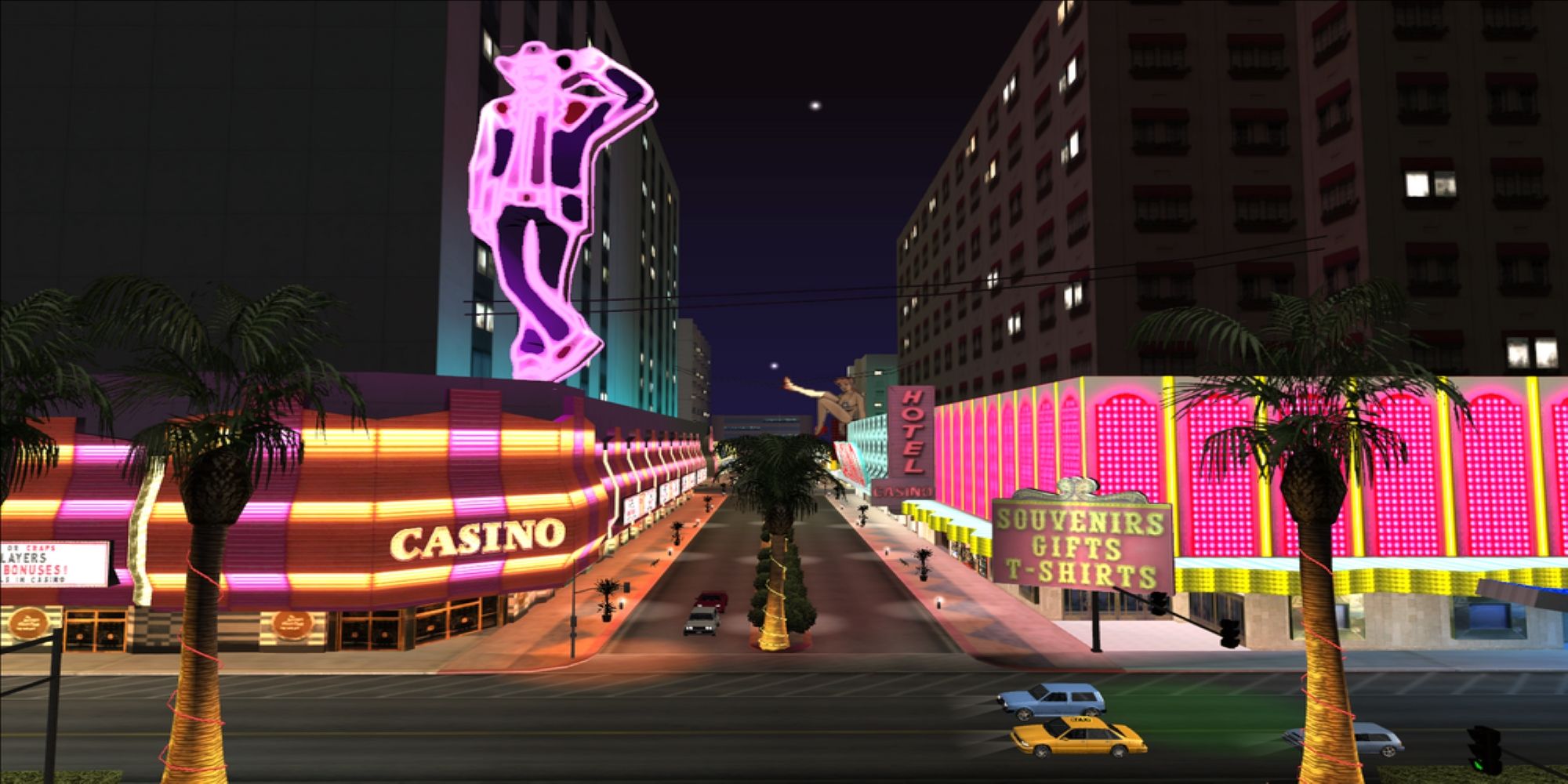 Old Venturas Strip In Grand Theft Auto San Andreas