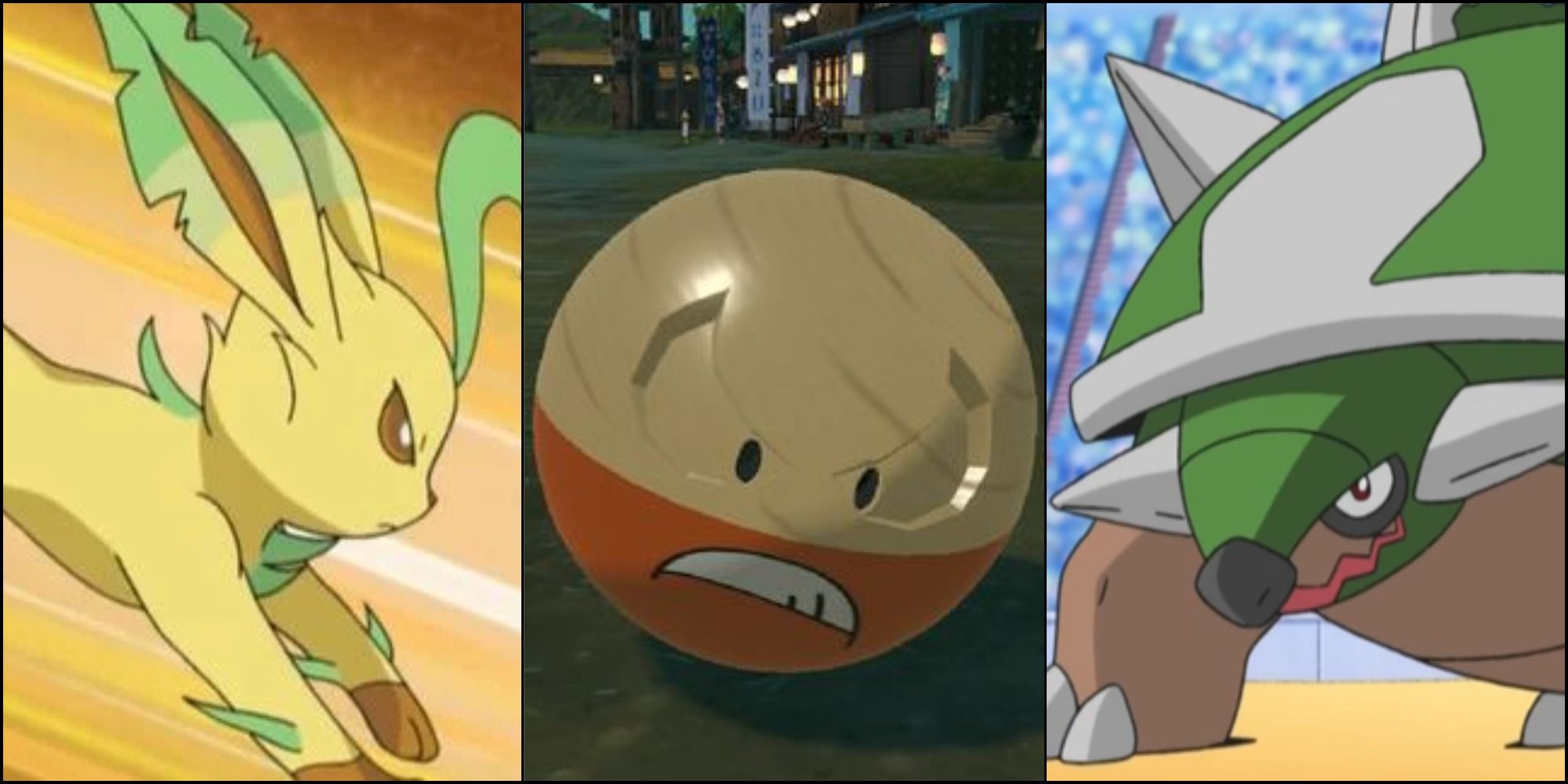 Pokemon Legends Best Grass Types