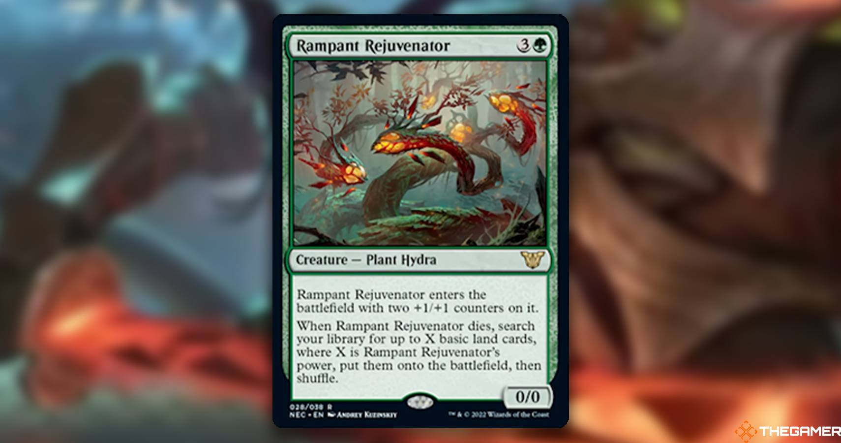 thumbnail image 2 of 1x RAMPANT REJUVENATOR – Commander – MTG Magic The Gathering – Near Mint 2 of 5