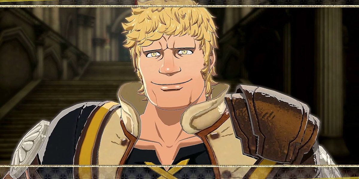 screenshot of Raphael Fire Emblem Three Houses