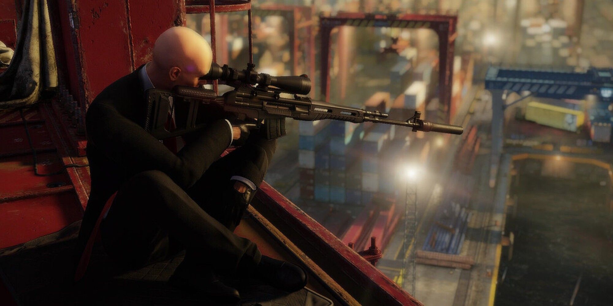 Hitman 3 Agent 47 Sniper Rifle