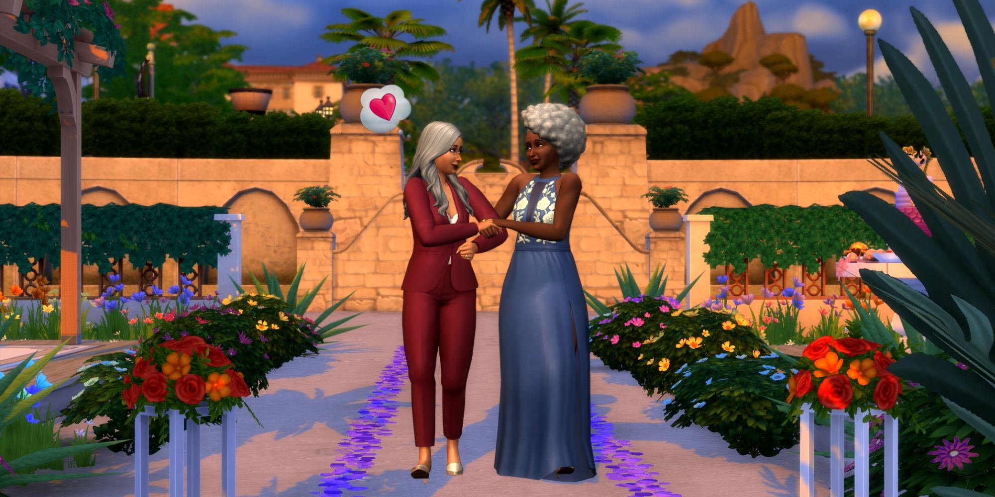 Sims 4 wedding dom cam old vow renewal