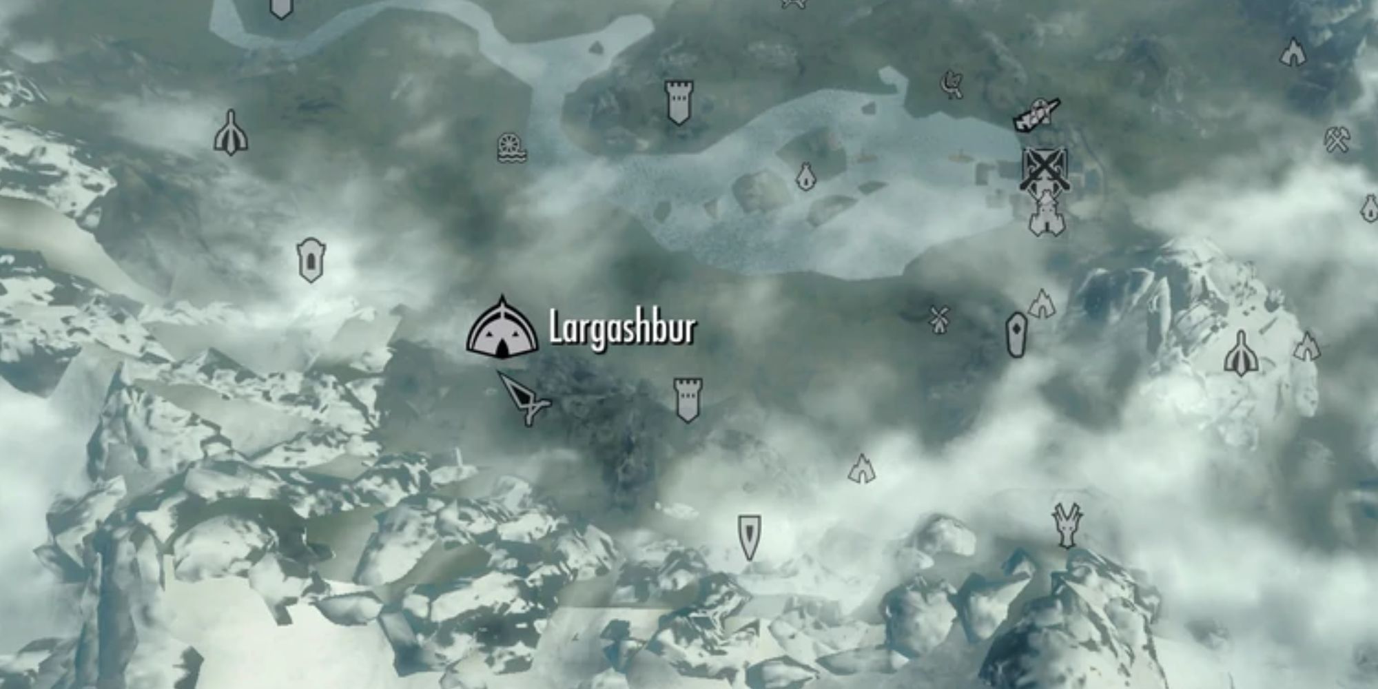 Skyrim Largashbur On The Map