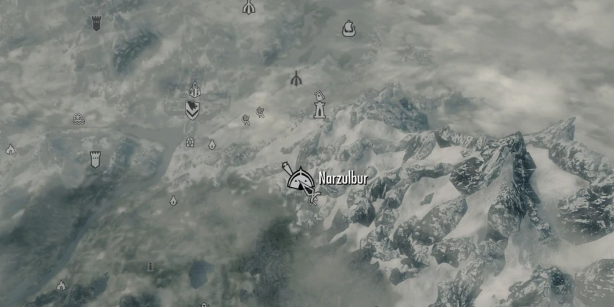 Skyrim Narzulbur Location On The Map