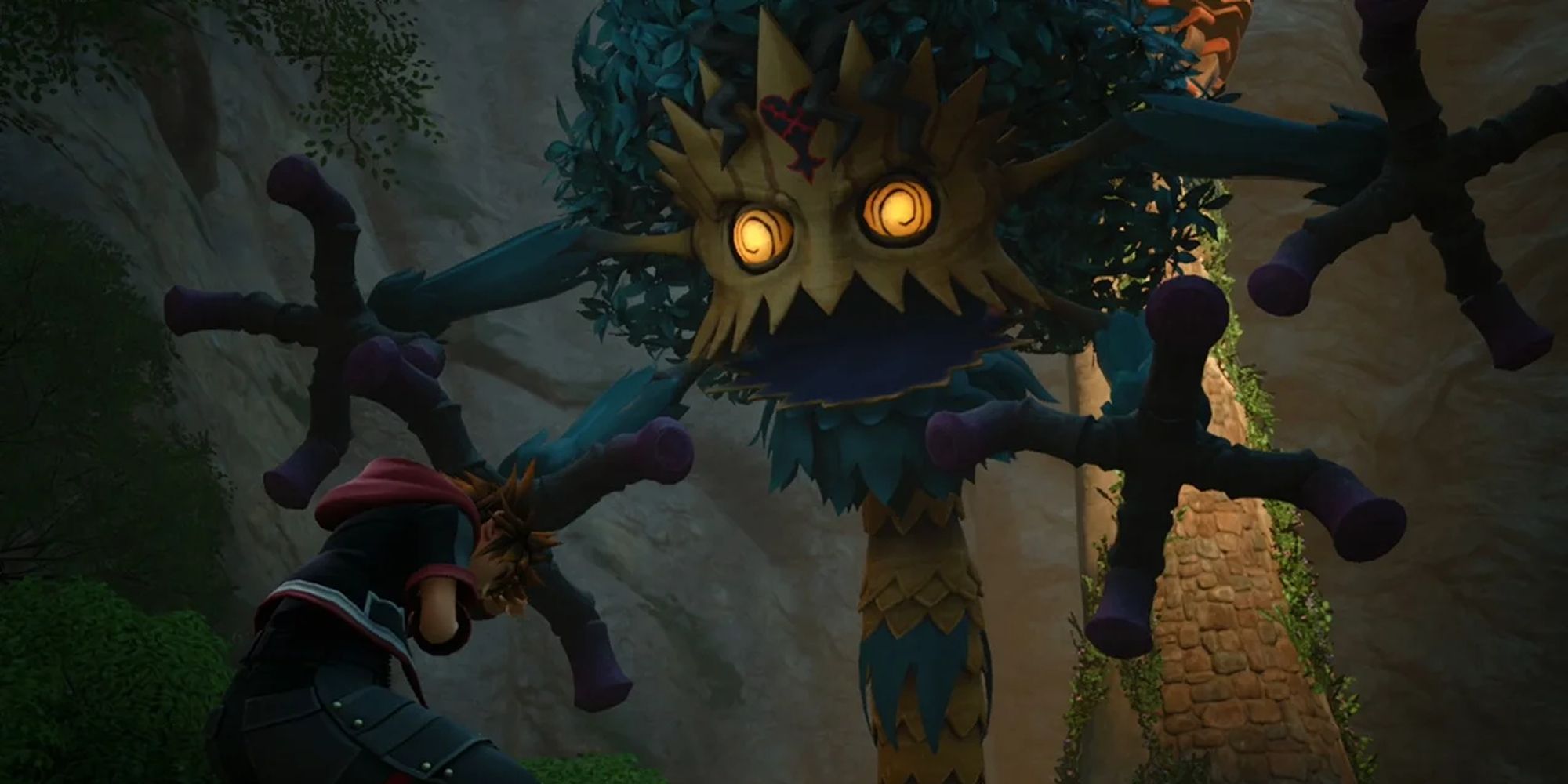Kingdom Hearts 3: Где найти все сундуки с сокровищами в Королевстве 1 Сора сталкивается с большим бессердечным