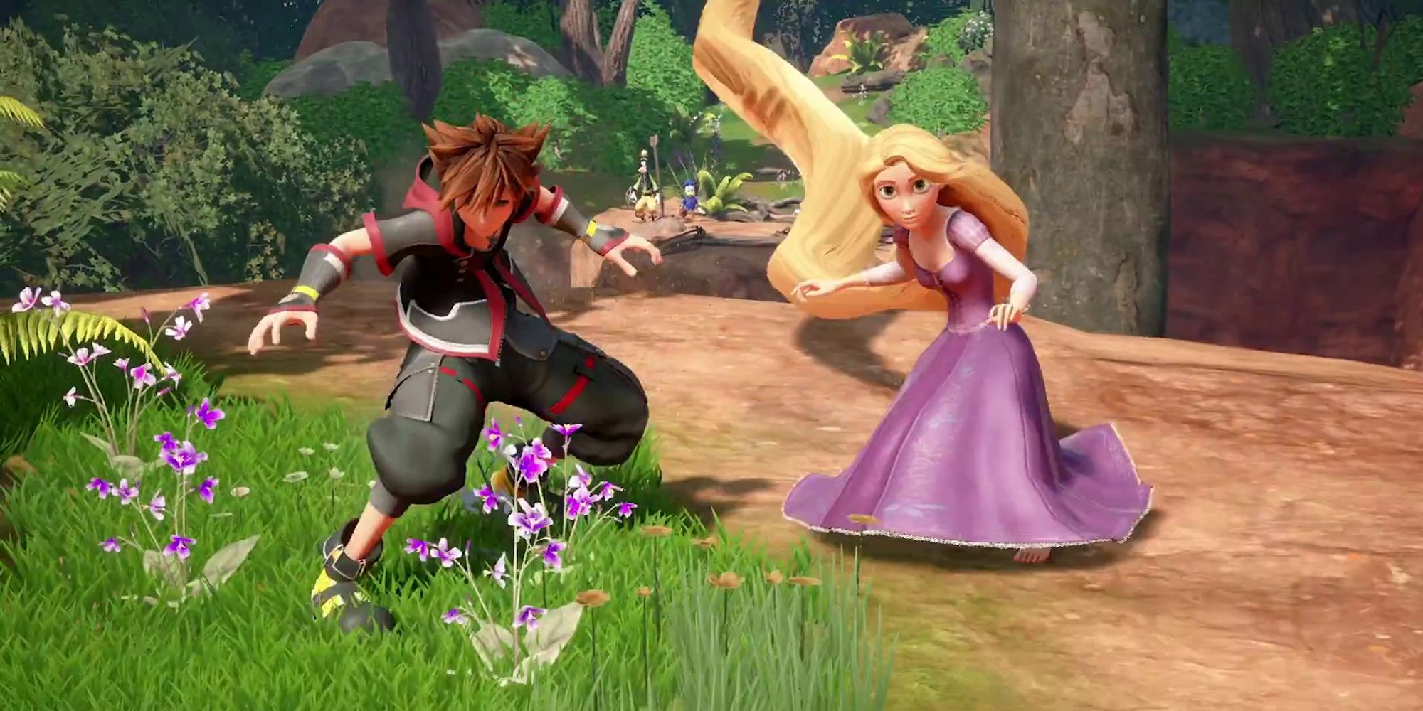 Kingdom Hearts 3: Где найти все сундуки с сокровищами в Королевстве 2 Сора и Рапунцель готовятся к бою
