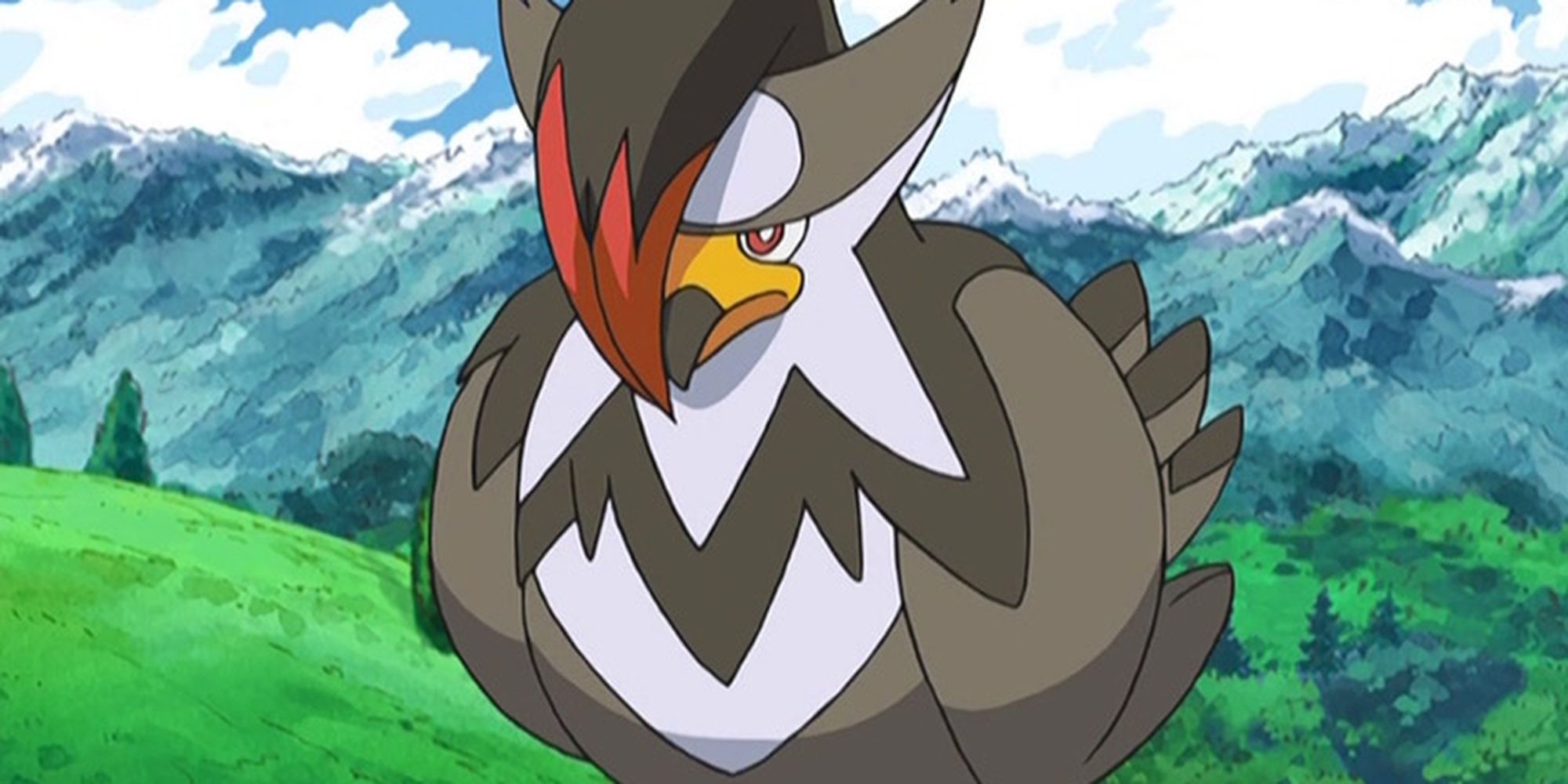 Staraptor Pokemon Anime Cropped