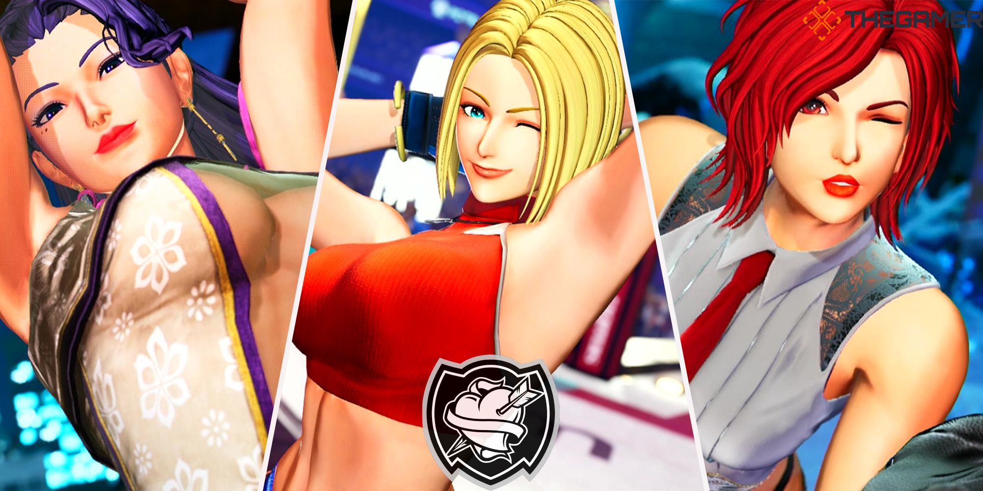 King Of Fighters XV Shows Off Team Super Heroine