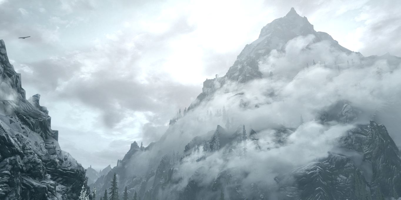 The Throat of the World of Skyrim