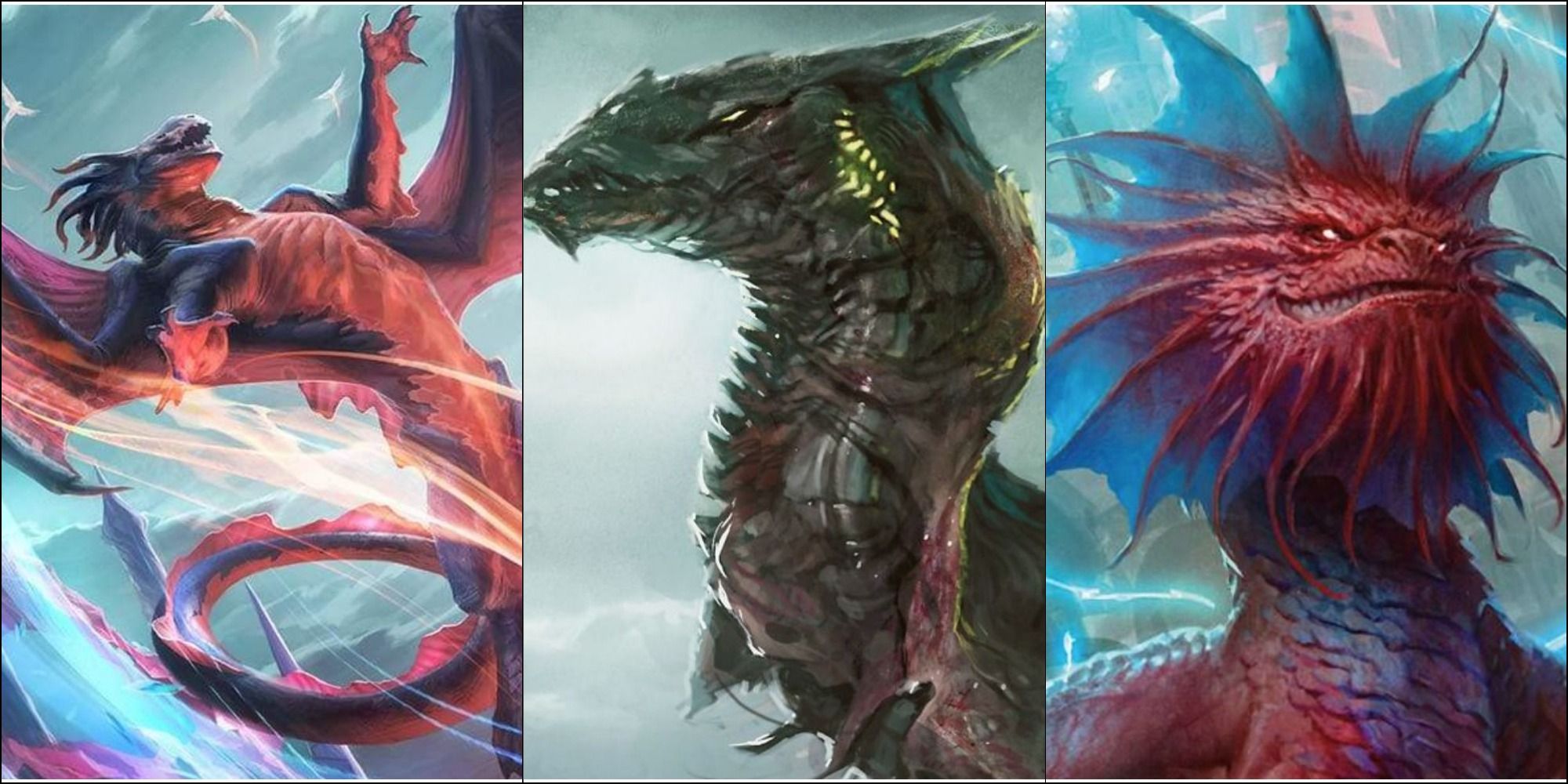 Top 15 Strongest Legendary Dragons In Magic: The Gathering Split Image