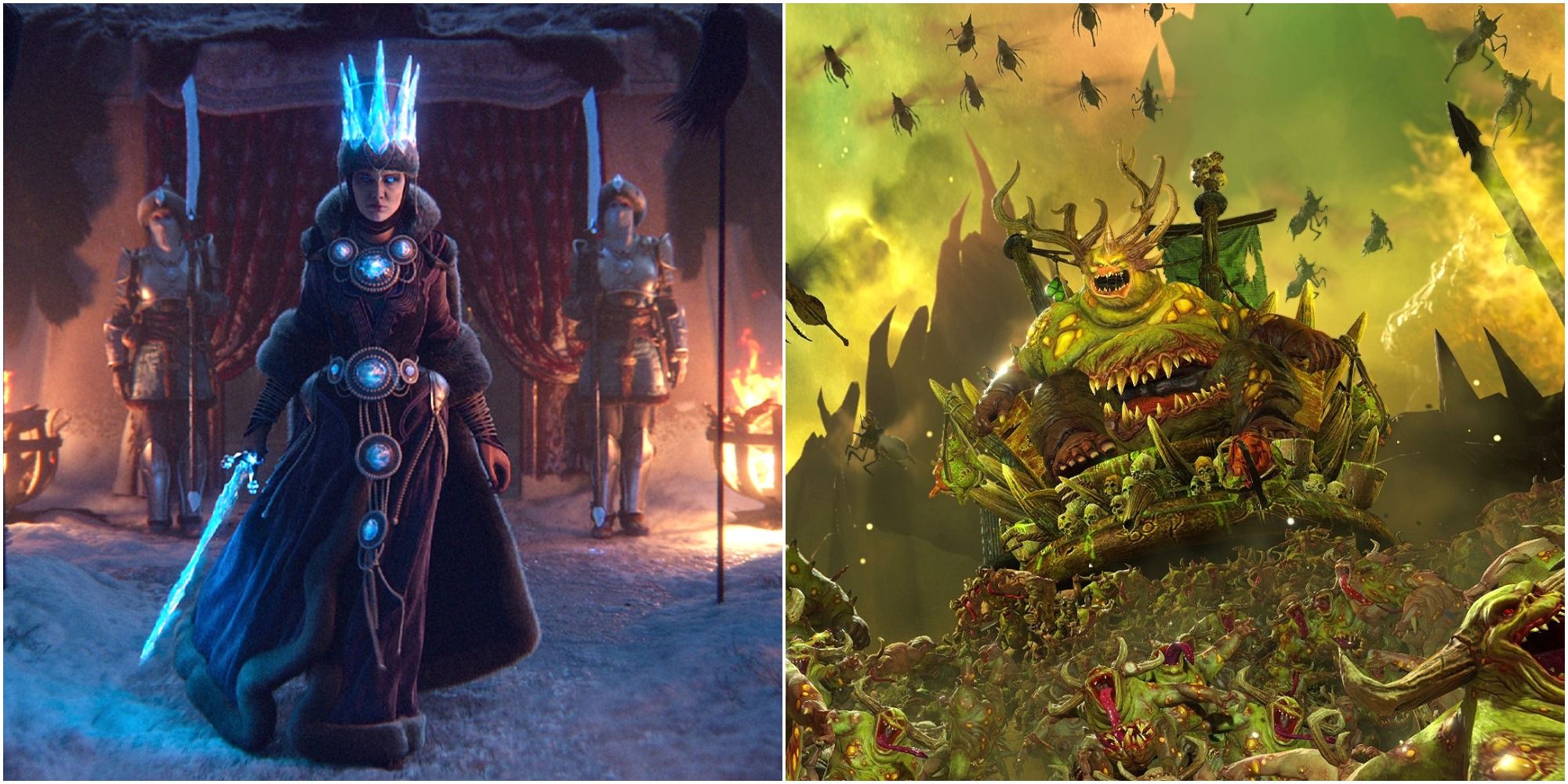 Total War Warhammer 3 Katarin of Kislev and Nurgle Legendary Lord