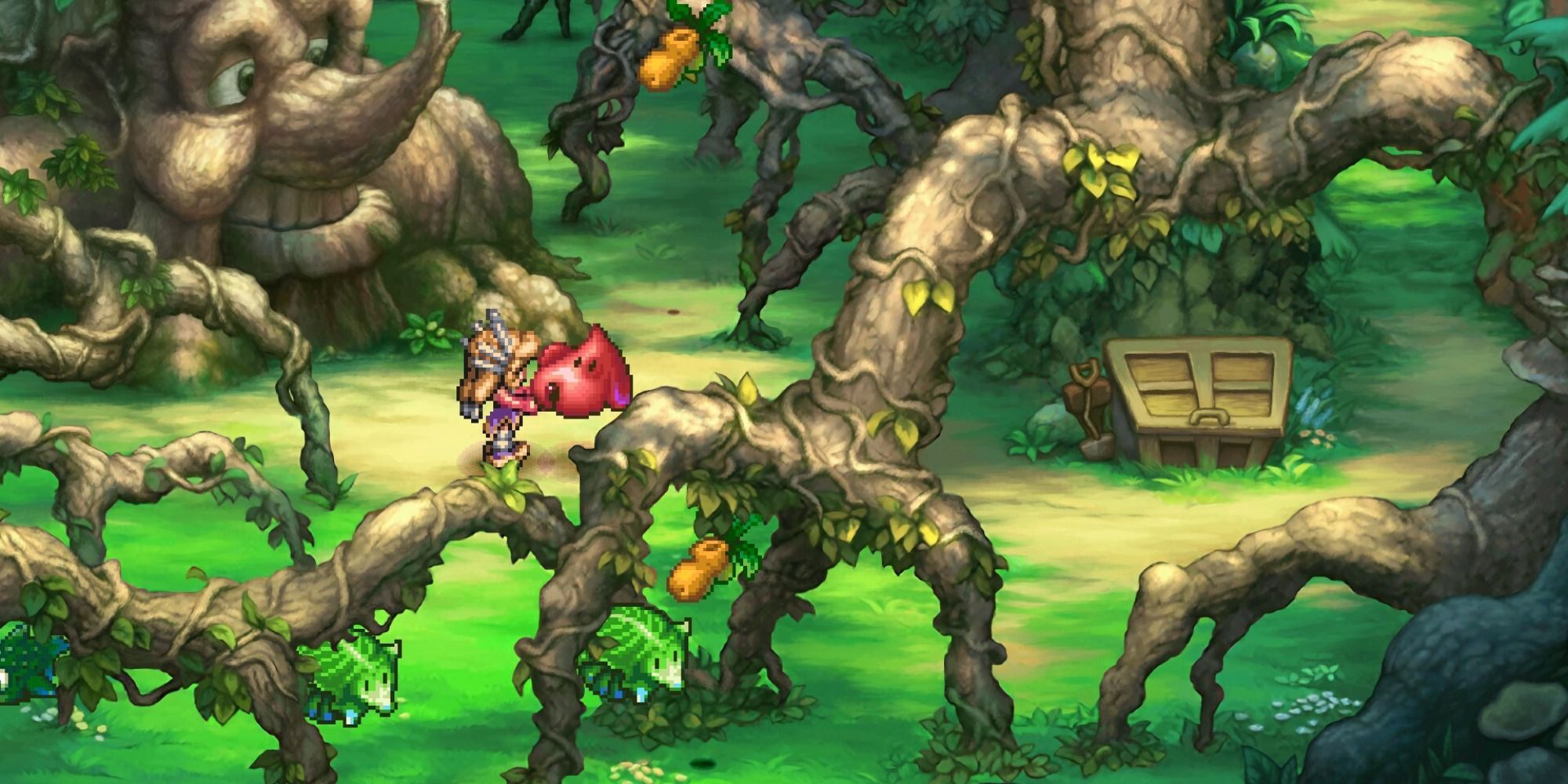 Image of the opening sequence of Trials of Mana