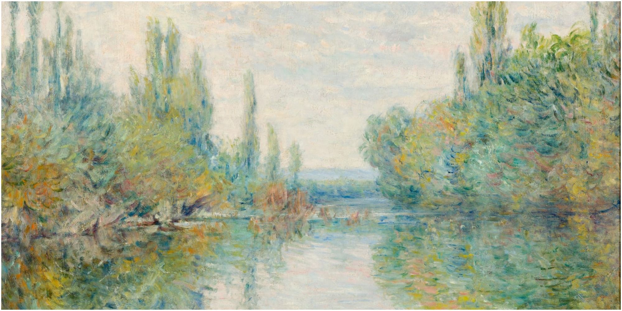 Un Bras de la Seine près de Vétheuil by Claude Monet (1878)