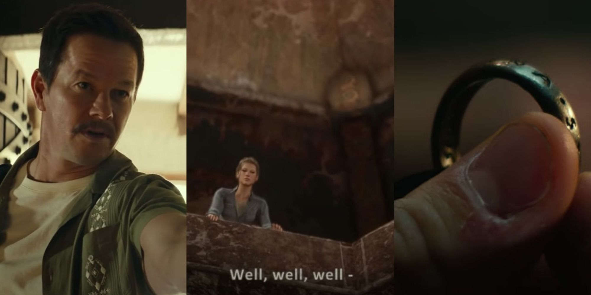 Parece um Indiana Jones, diz Mark Wahlberg sobre filme de Uncharted