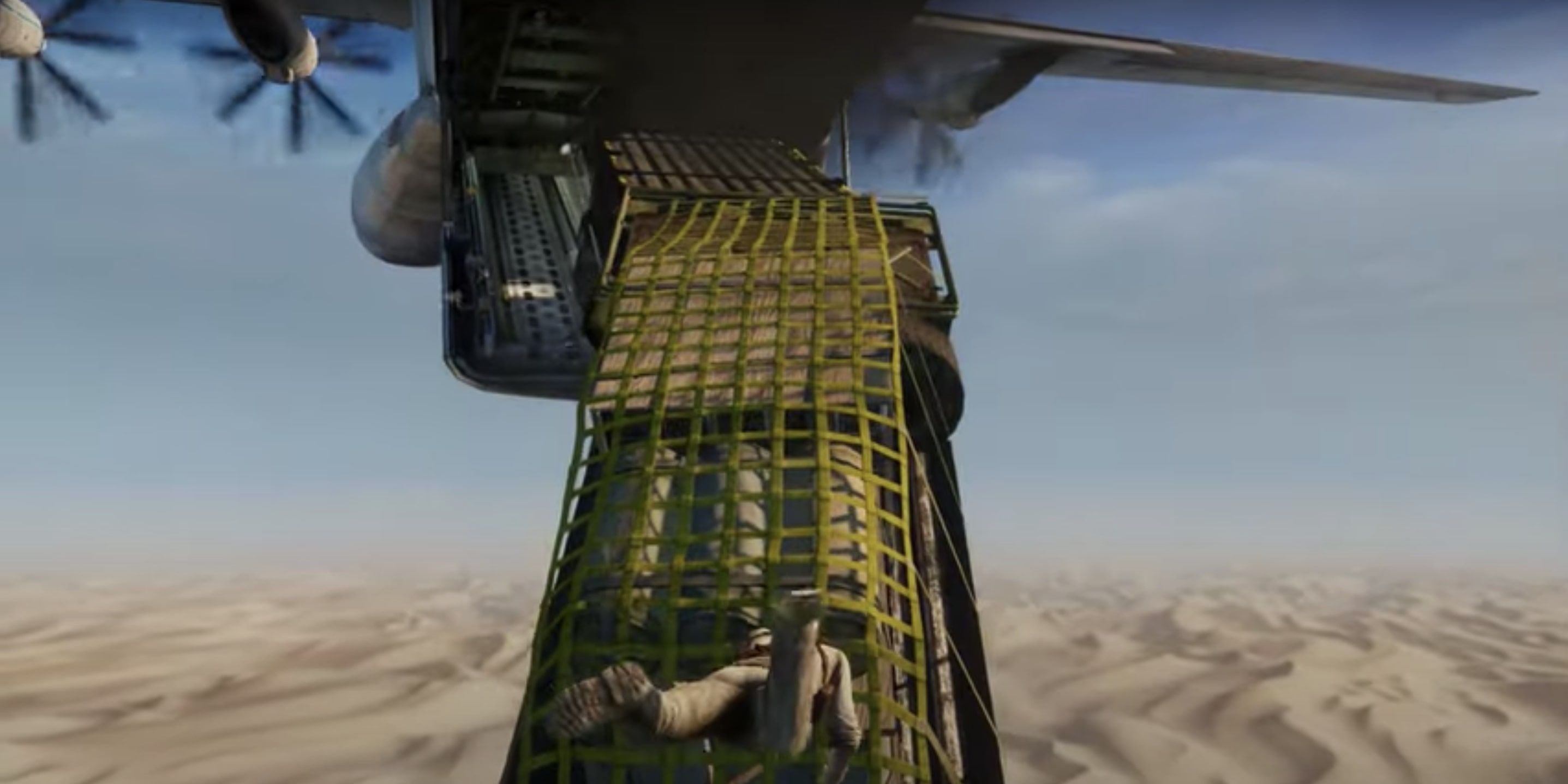 Uncharted 3 Drake's Deception Cargo Plane Still