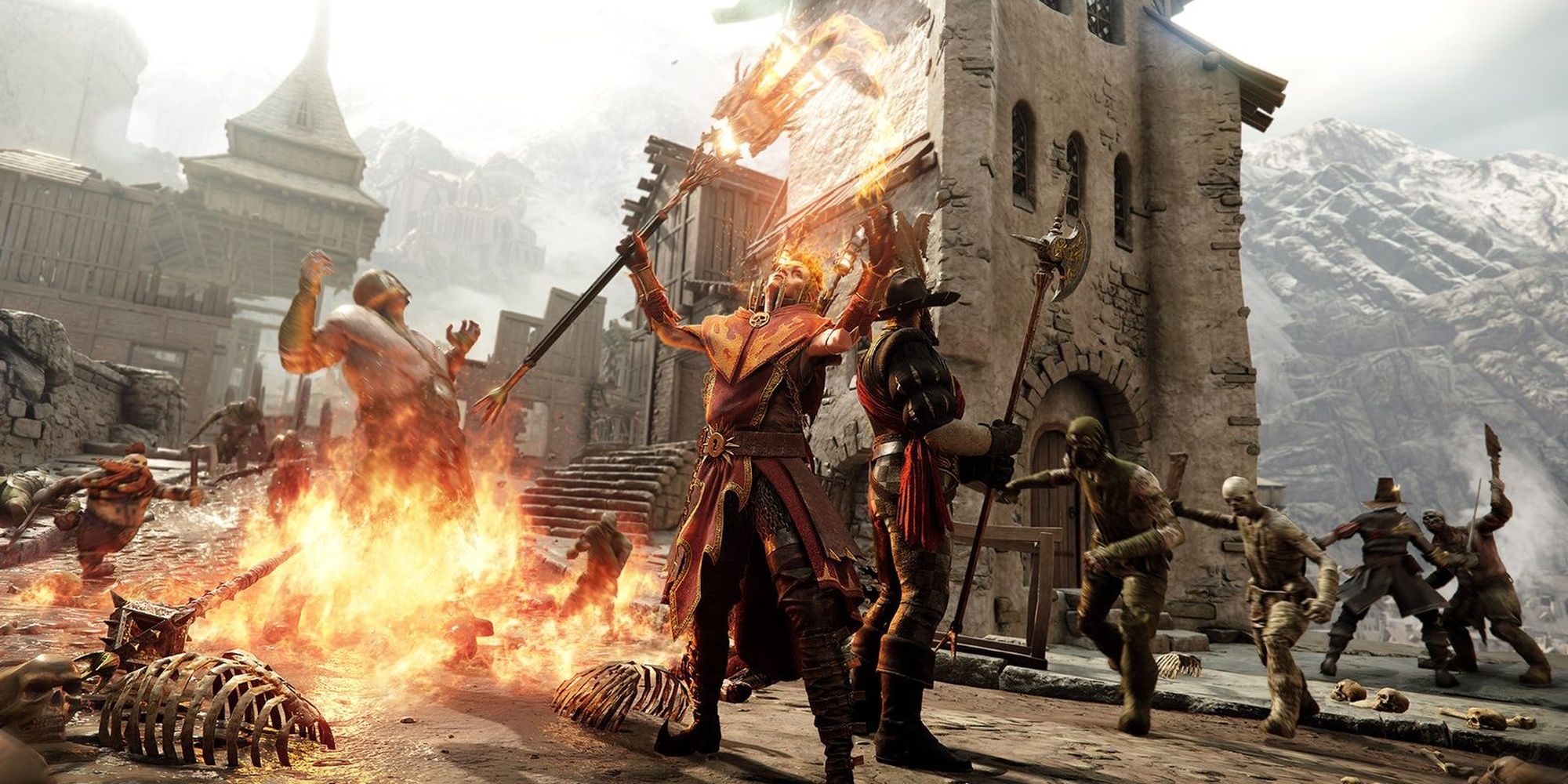 Vermintide 2: The Unchained Pyromancer Conjuring Ethereal Fire