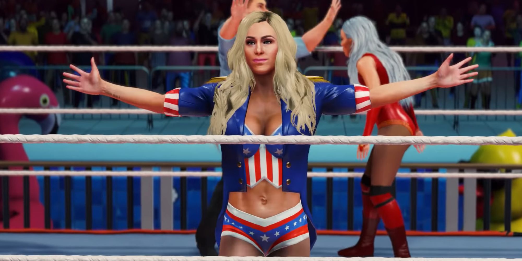 WWE 2K20 Screenshot Of Georgia Washington