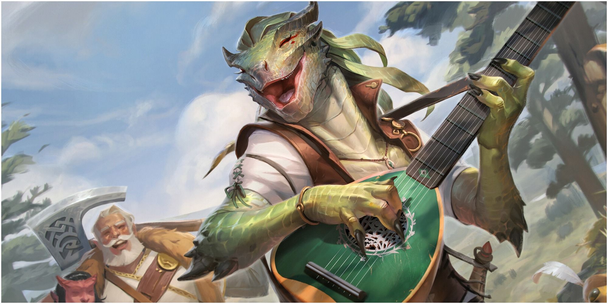 Wandering Troubadour by Rudy Siswanto for MTG