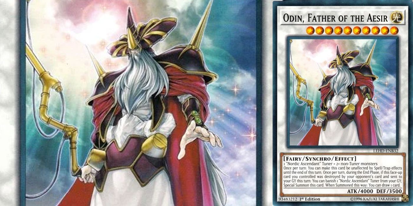 YuGiOh God Cards 6 Odin