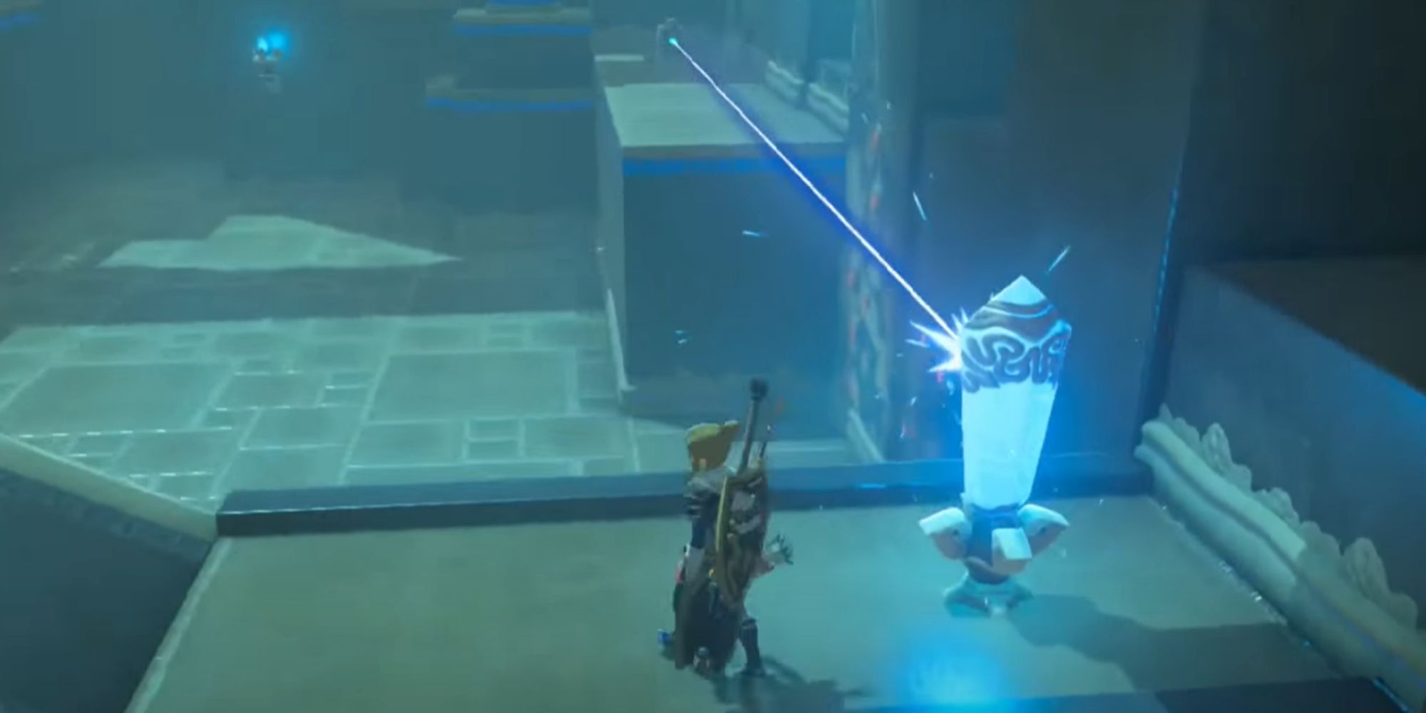 Zelda Breath Of The Wild Crystal Inside Mezza Lo Shrine