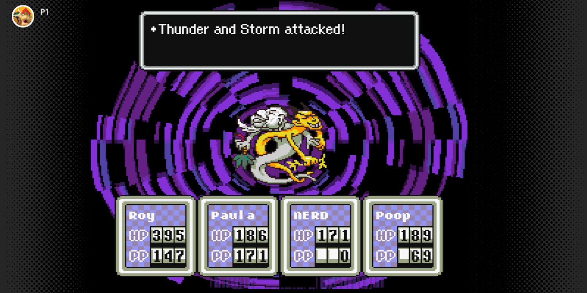 earthbound thunder and storm