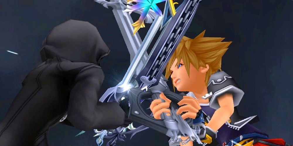 kh2 sora roxas duel