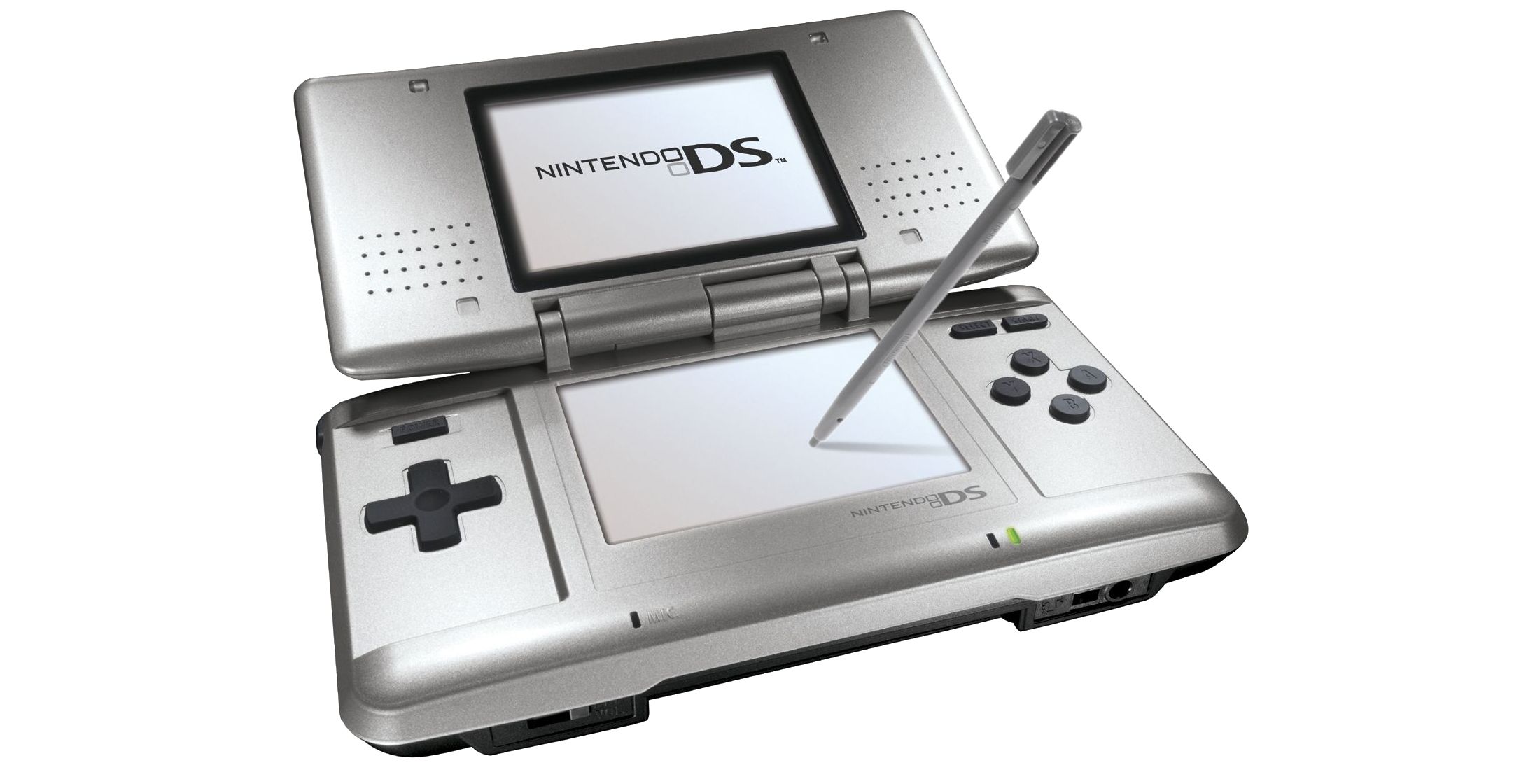 A photo showing the Nintendo DS