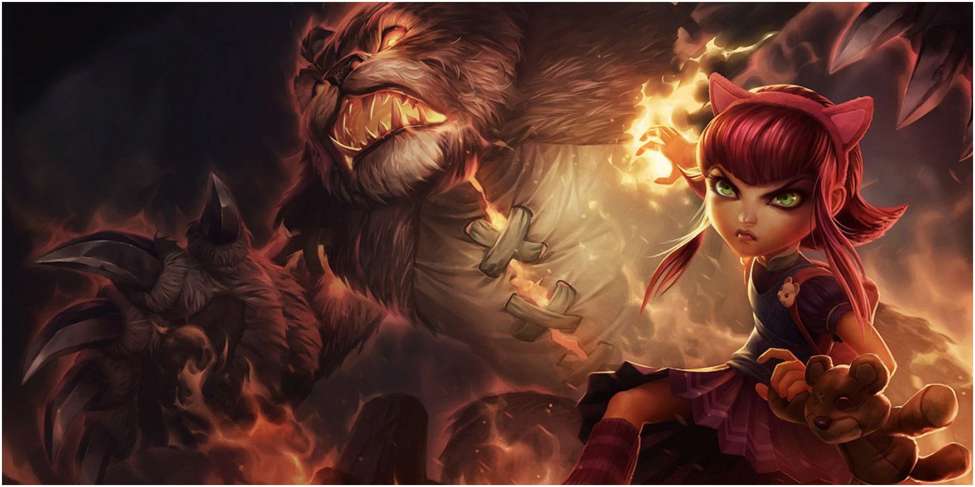 Annie Base Splash Art In League Of Legends