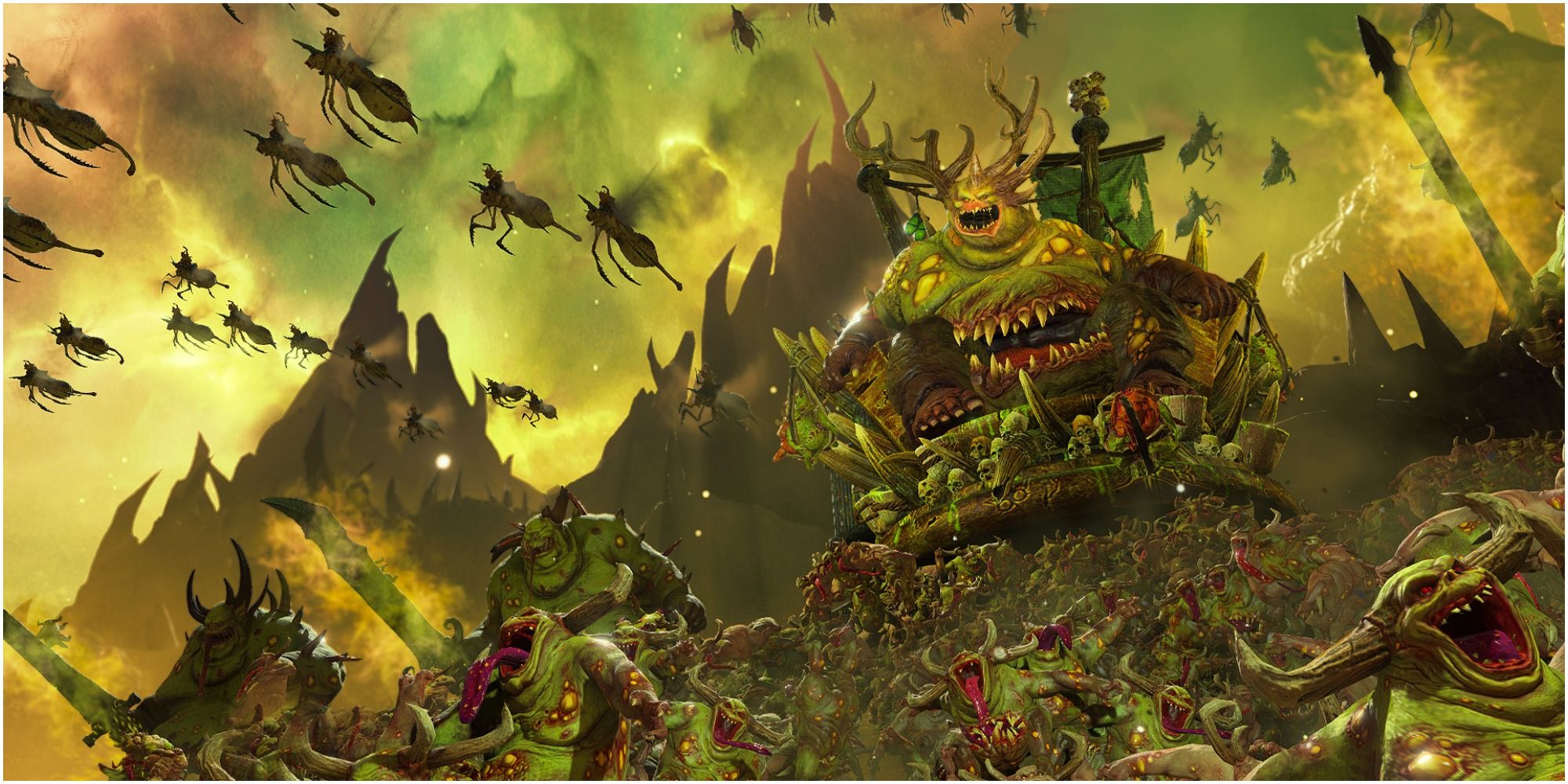 HD Nurgle Army And Realm Cinematic Image From Total War Warhammer 3